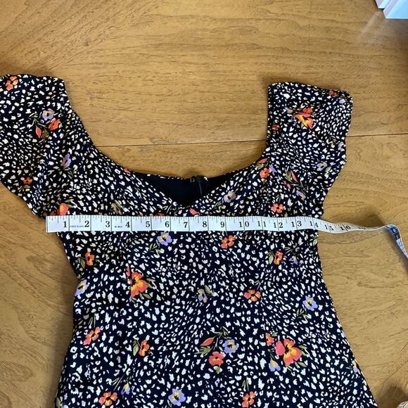 Forever 21 Floral Off-The-Shoulder Dress Size Small - Picture 7 of 11